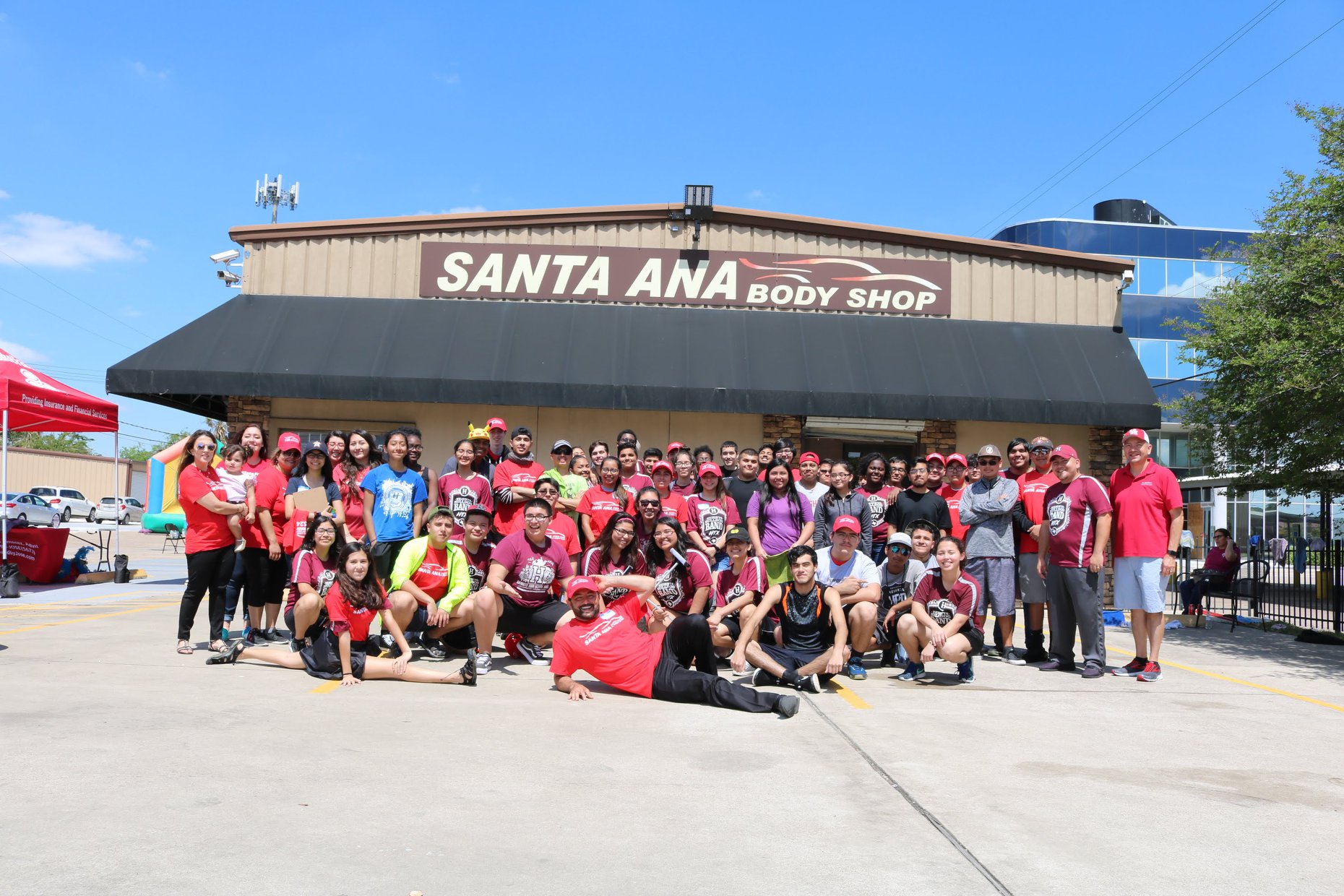 Santa Ana Body Shop team — Houston Heights TX